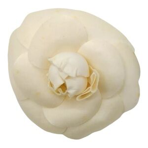 Chanel Brooch Camellia Silk